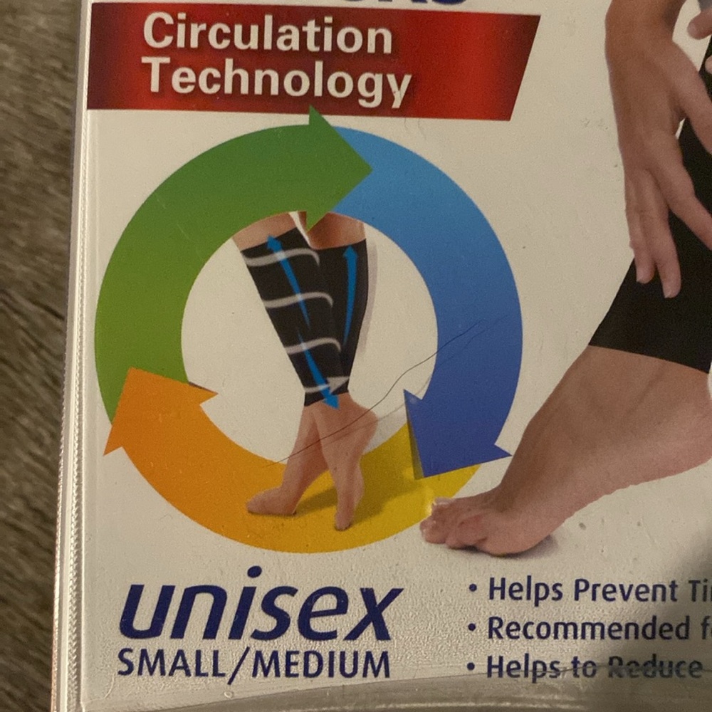 Black Footless Compression Socks - image 4